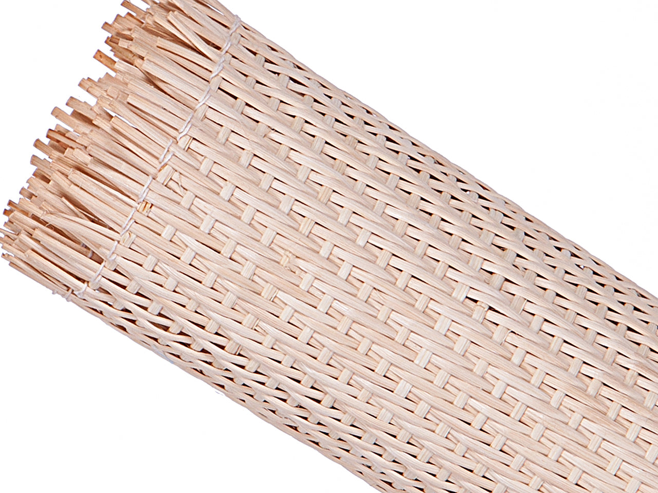 Geschlossenes halbrundes Rattangewebe 3mm, ohne Schale