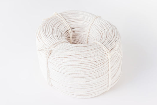 Dänische Papierschnur weiß, 3 mm