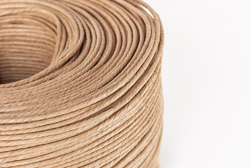 Dänische Papierschnur natur, 3,25 mm, Meterware