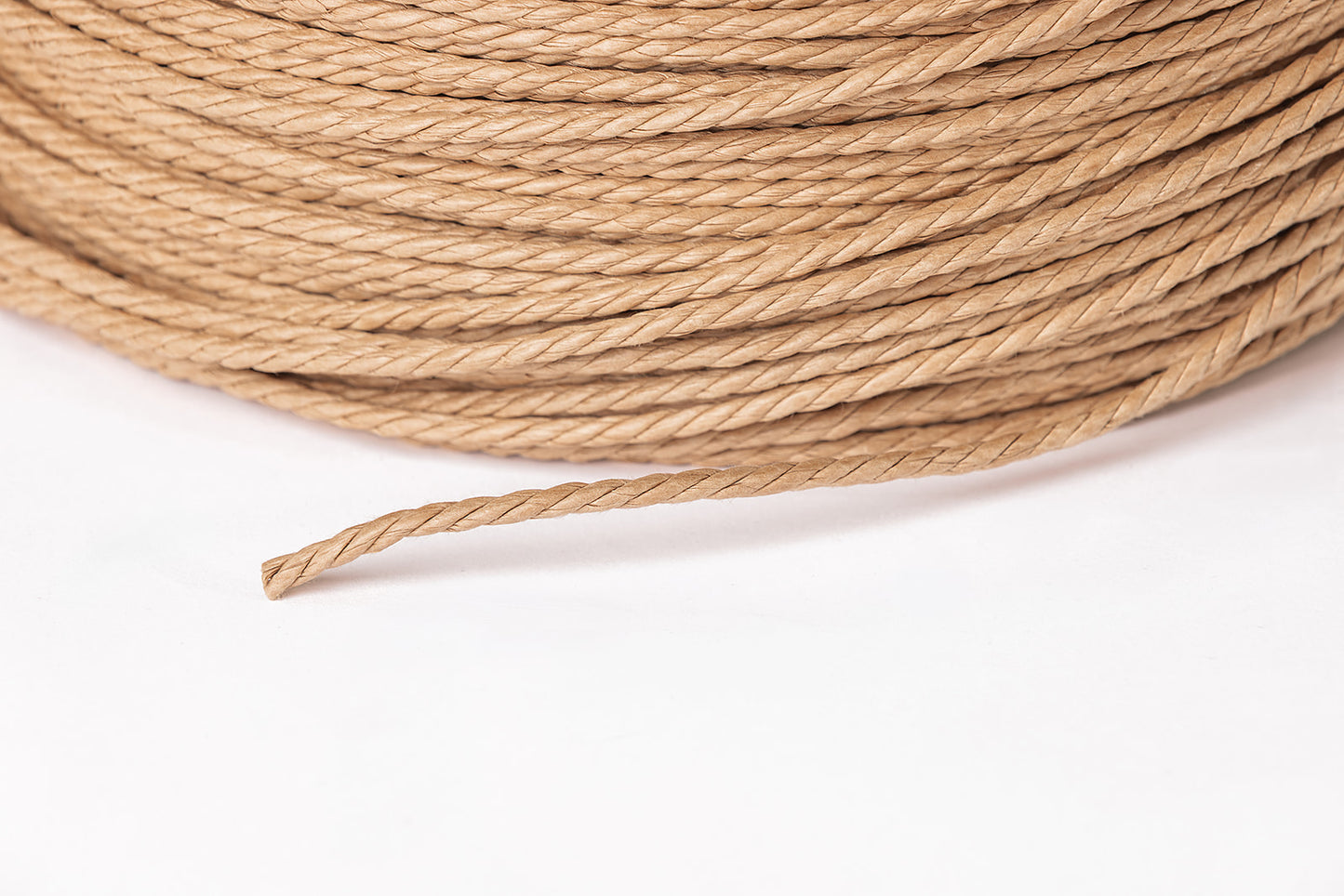 Dänische Papierschnur natur, 4 mm, Meterware