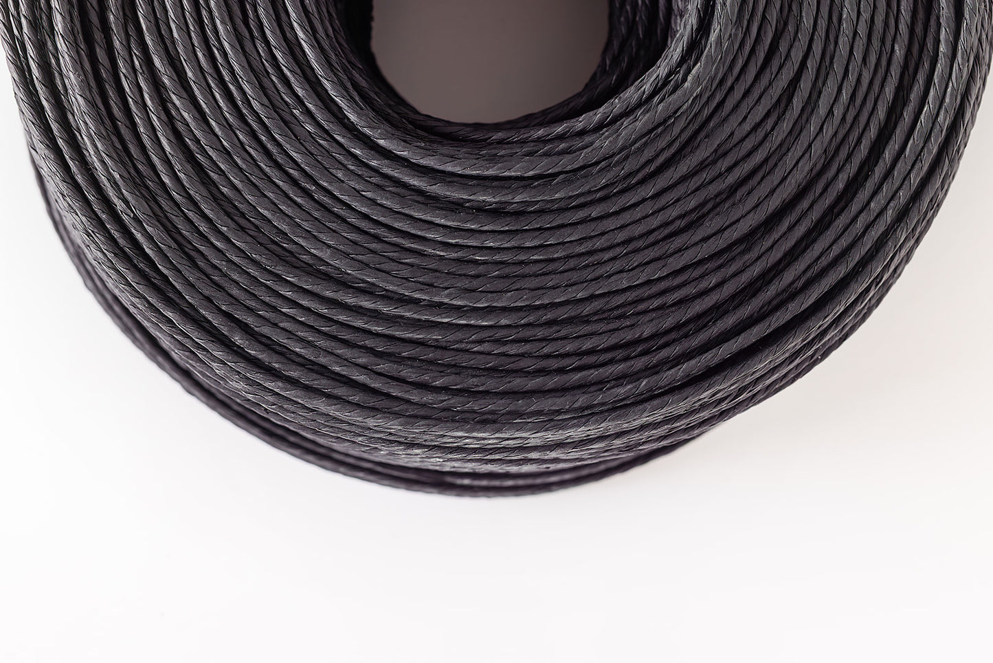 Dänische Papierschnur schwarz, 3,25 mm, Meterware