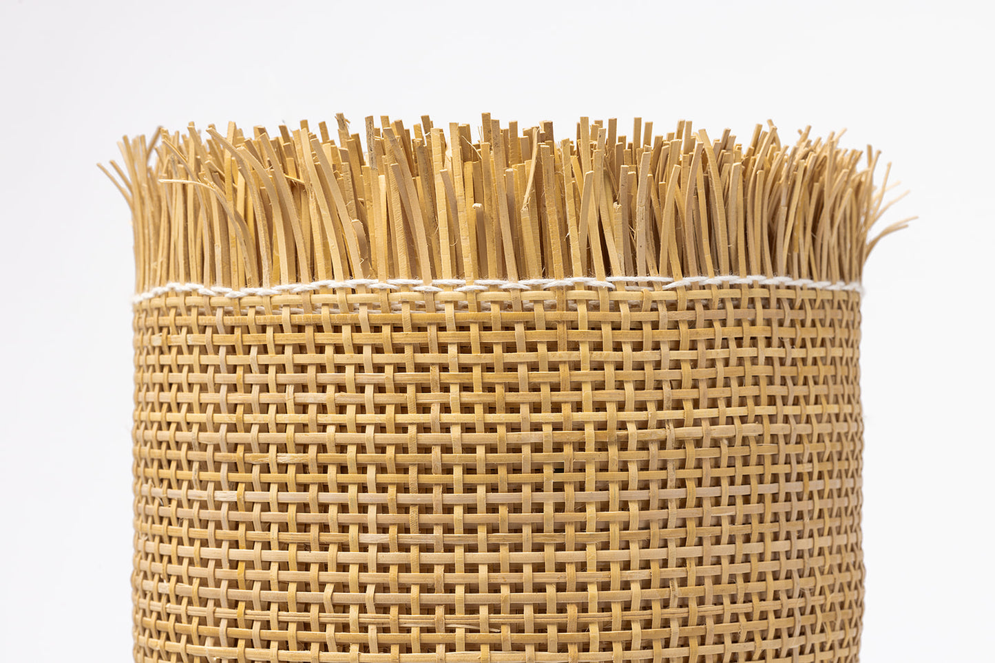 Rattan Siebgeflecht, mit Schale