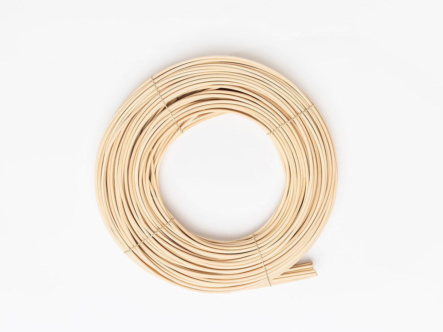 Peddigrohr rund 4 mm - Bund 0,5 kg