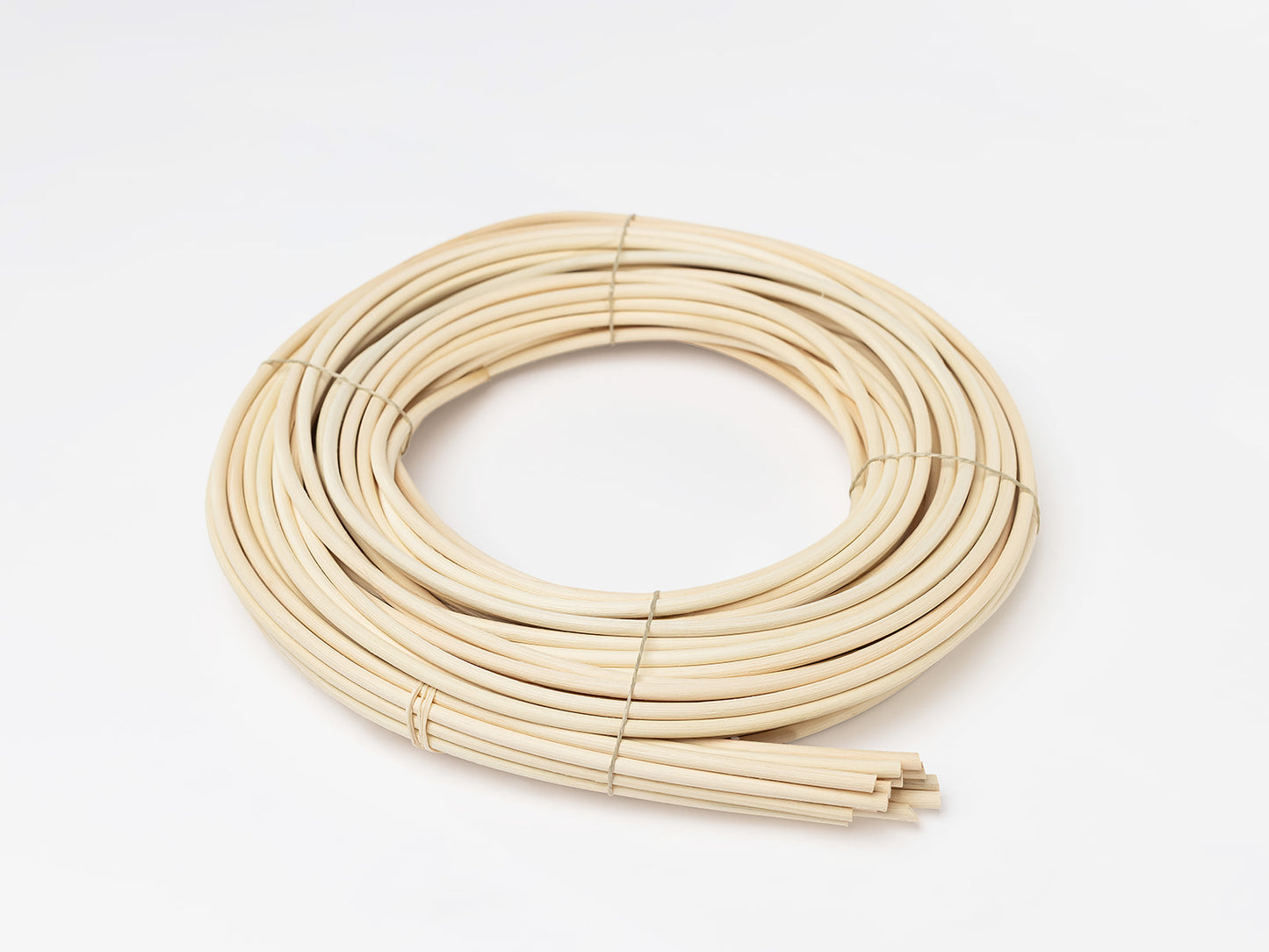 Peddigrohr rund 6 mm - Bund 0,5 kg