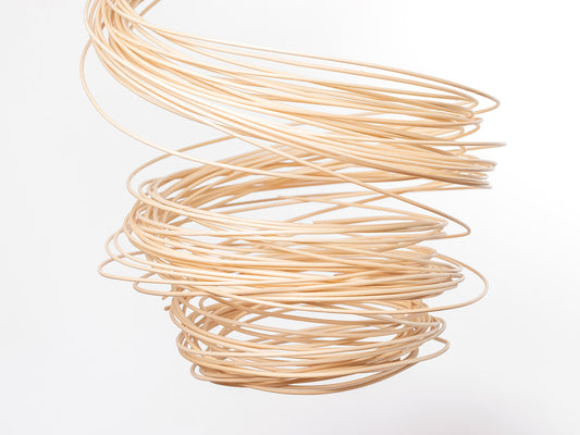 Peddigrohr rund 4 mm - Bund 0,5 kg