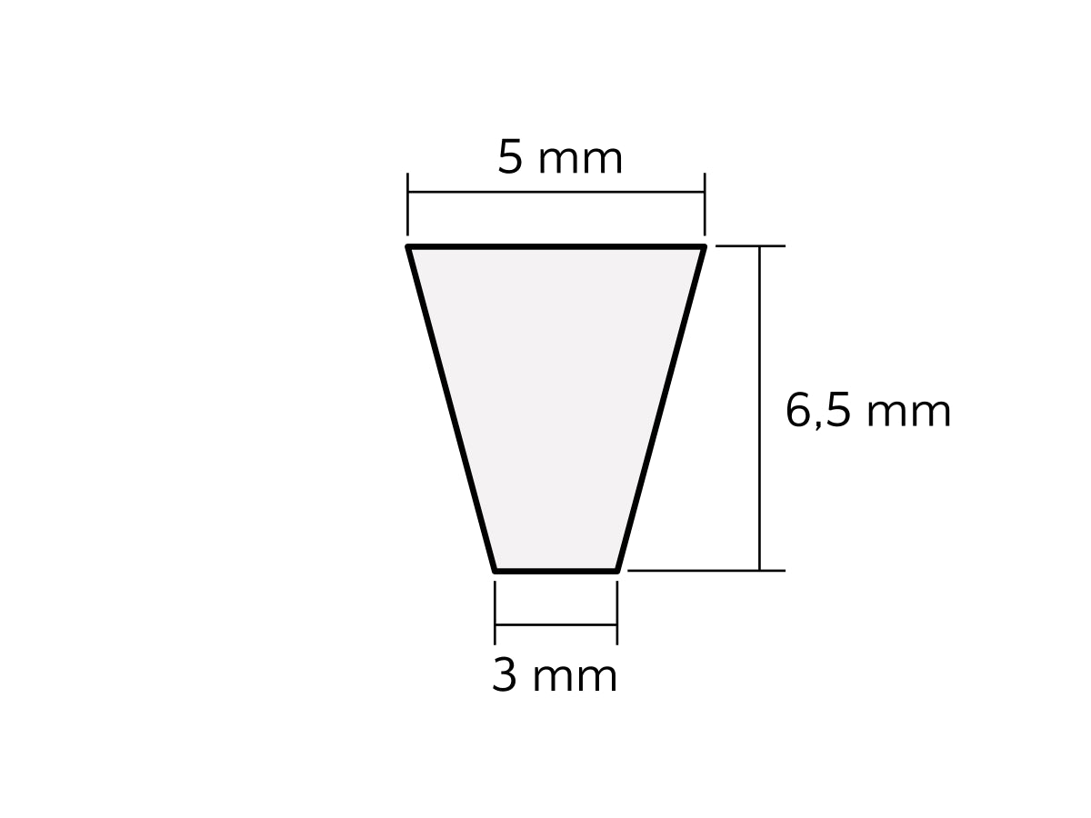 Splintpeddig keilförmig  5 mm – Bund 0,5 kg