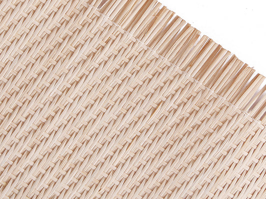 Geschlossenes gerilltes Rattangewebe 3mm, ohne Schale