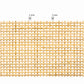 Rattan Siebgeflecht, mit Schale